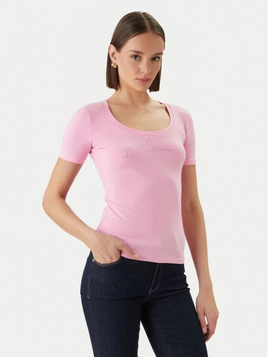 Obrázek produktu Just Cavalli T-Shirt 80PAHE22 CJ112 Růžová Slim Fit