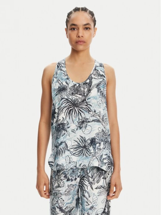 Obrázek produktu Just Cavalli Top 78PAH640 Modrá Regular Fit
