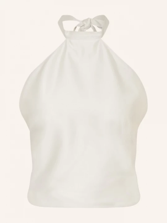 Obrázek produktu Juvia Top Neckholder Sissy Ze Saténu bílá