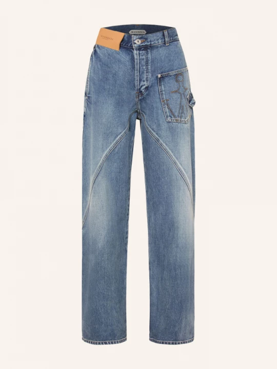 Obrázek produktu Jw Anderson Rovné Džíny Twisted Workwear 172 mid blue
