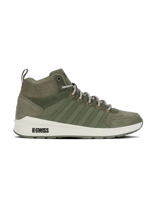 Obrázek produktu K-Swiss Kožené sneakers boty VISTA TRAINER MID WNT zelená