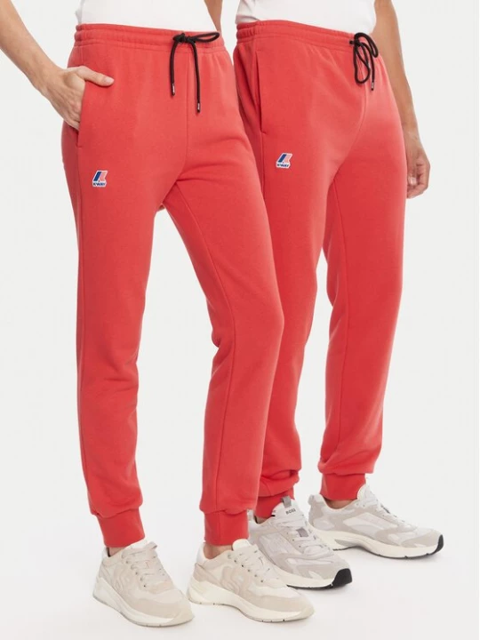 Obrázek produktu K-Way Teplákové kalhoty Bishop K31313W Červená Slim Fit