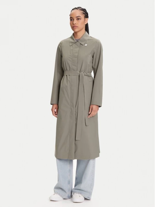 Obrázek produktu K-Way Trenčkot Barbra K61337W Zelená Regular Fit