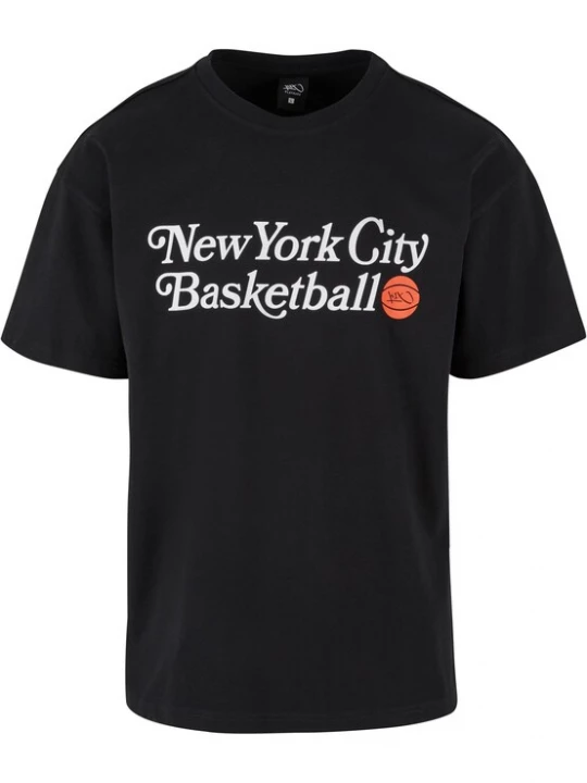 Obrázek produktu K1X Tričko 'NYC BB' korálová / černá / bílá