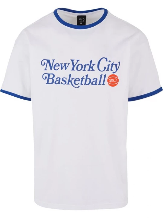Obrázek produktu K1X Tričko 'NYC BB' modrá / humrová / bílá