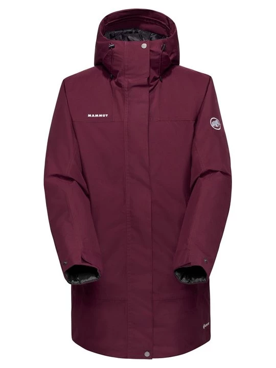 Obrázek produktu Kabát z prachového peří Mammut červená