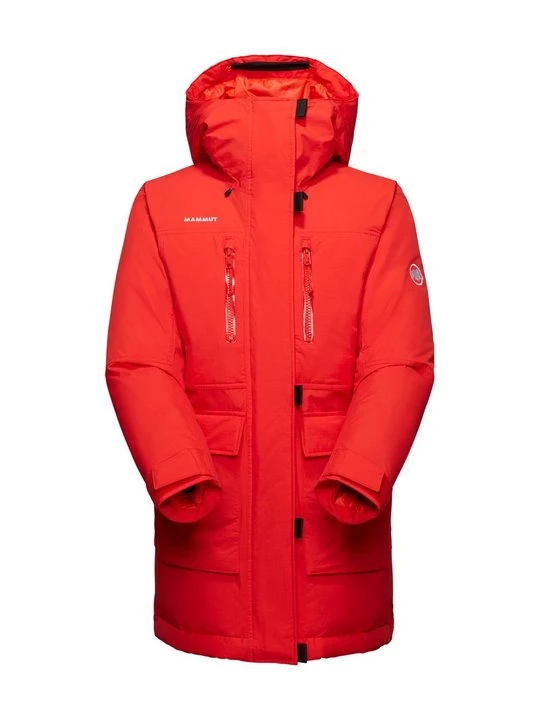 Obrázek produktu Kabát z prachového peří Mammut červená