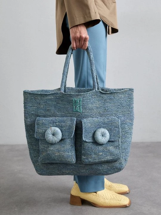 Obrázek produktu Kabelka By Malene Birger světle modrá