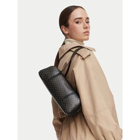 Obrázek produktu Kabelka Calvin Klein Emblem Aop Bauletto LV04F3585G Černá