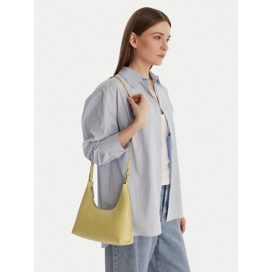 Obrázek produktu Kabelka Calvin Klein Foil Logo Conv Shoulder Bag LV04F3272G Žlutá