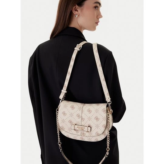 Obrázek produktu Kabelka Guess Carrie Logo HWGP98 98200 Écru Krémová