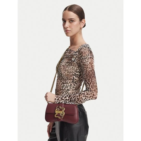 Obrázek produktu Kabelka Just Cavalli Iconic Snakes 81RA4BA7 ZSA89 Tmavě červená