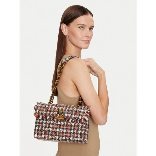 Obrázek produktu Kabelka Kurt Geiger 690-Tweed Kensington Bag 3614536609 Hnědá