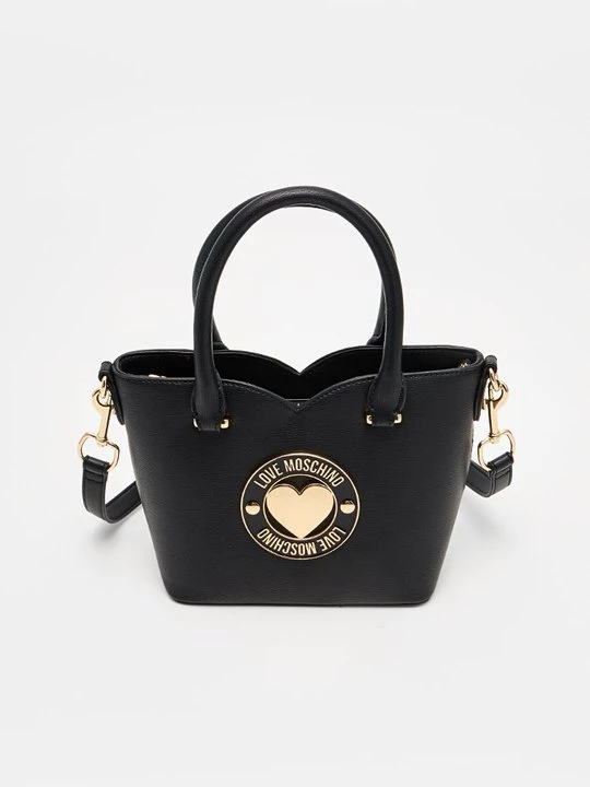 Obrázek produktu Kabelka LOVE MOSCHINO skvrnitě antracitová
