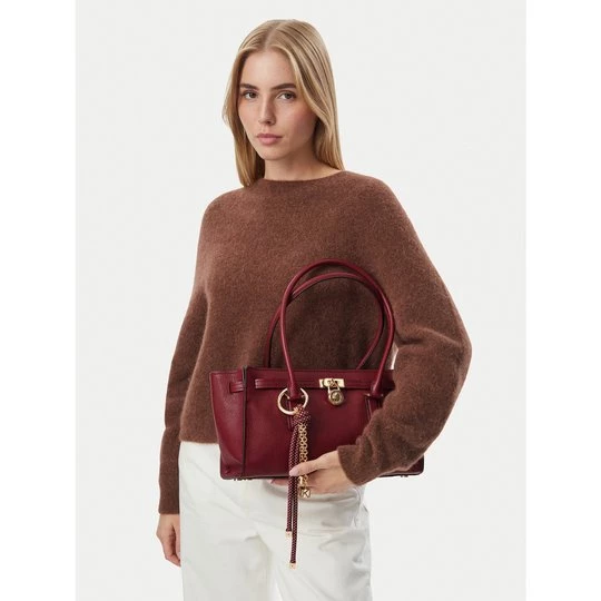 Obrázek produktu Kabelka MICHAEL Michael Kors Hamilton 30F5GNXT0L Červená