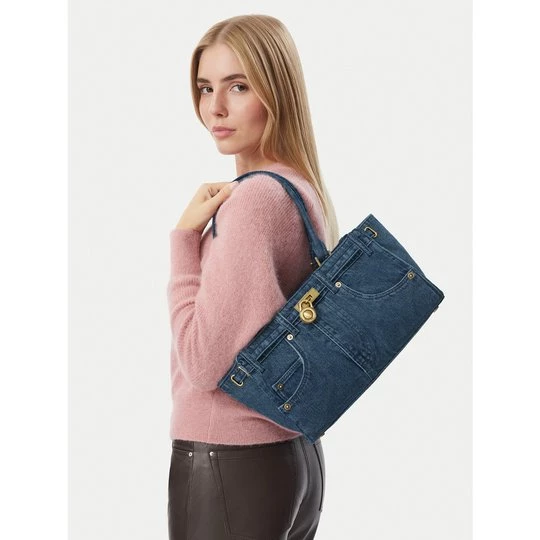 Obrázek produktu Kabelka MICHAEL Michael Kors Hamilton 30F6BNXT0C Modrá