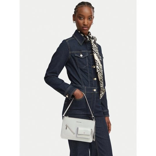 Obrázek produktu Kabelka MICHAEL Michael Kors Jet Set 32S6SJ6F6L Bílá