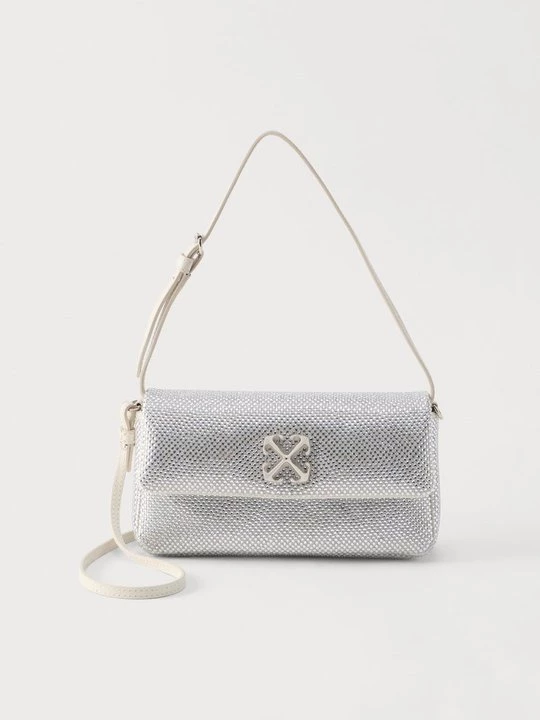 Obrázek produktu Kabelka Off White stříbrná barva