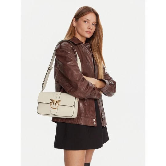 Obrázek produktu Kabelka PINKO Love One Classic Slouchy Fl PLTT 104524 A2OX Bílá