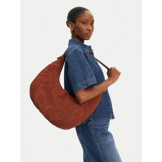 Obrázek produktu Kabelka PINKO Slouchy Hobo Big PE 25 PLTT 104295 A29N Hnědá