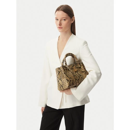 Obrázek produktu Kabelka Tommy Hilfiger American Icon Mini Tote Snake AW0AW18818 Hnědá
