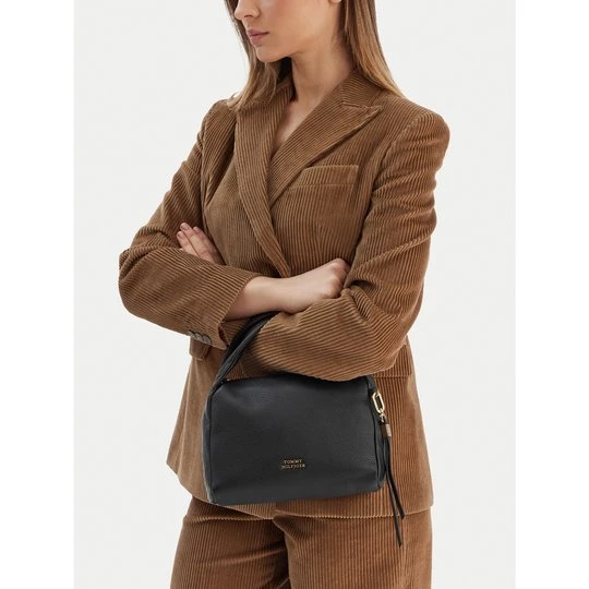 Obrázek produktu Kabelka Tommy Hilfiger City Leather Mini Bag AW0AW18150 Černá