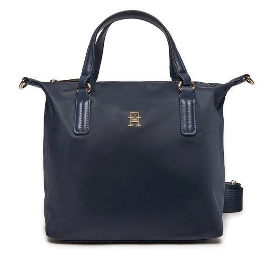 Obrázek produktu Kabelka Tommy Hilfiger Poppy Th Small Tote AW0AW15640 Tmavomodrá
