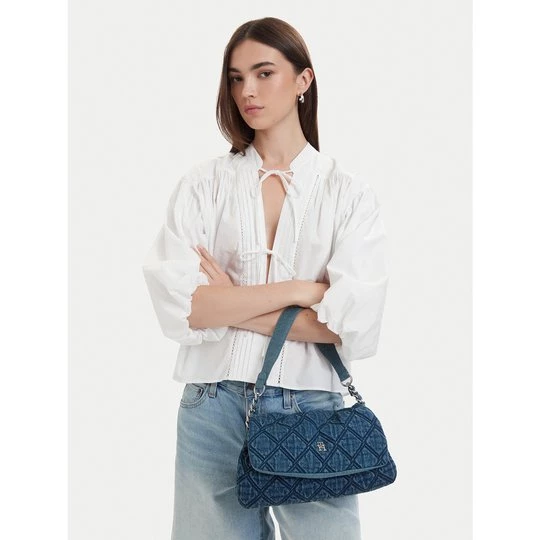 Obrázek produktu Kabelka Tommy Hilfiger Th Feminine Shoulder Bag Denim AW0AW18865 Modrá