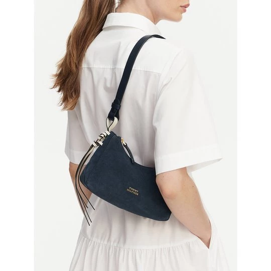 Obrázek produktu Kabelka Tommy Hilfiger Th Statement Mini Should Bag Sue AW0AW18823 Hnědá