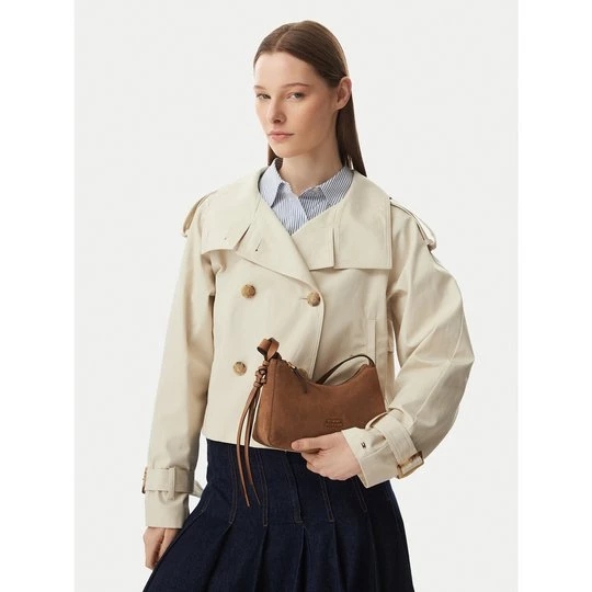 Obrázek produktu Kabelka Tommy Hilfiger Th Statement Mini Should Bag Sue AW0AW18823 Hnědá