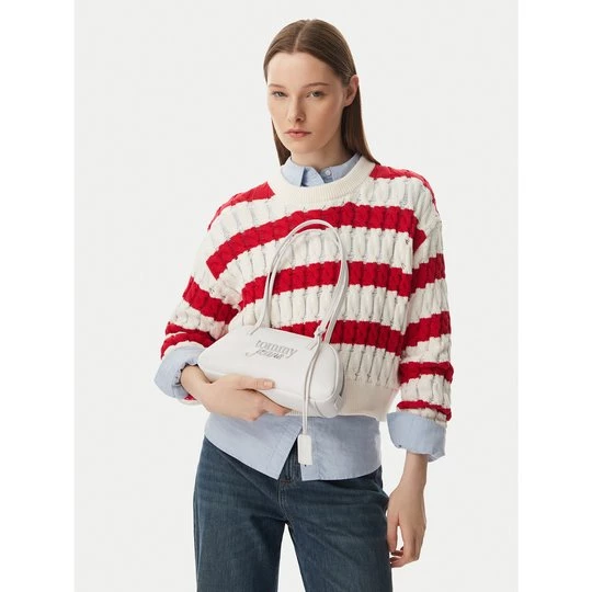 Obrázek produktu Kabelka Tommy Jeans Tjw Bold Shoulder Bag AW0AW18787 Bílá