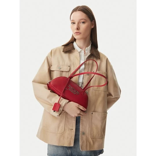 Obrázek produktu Kabelka Tommy Jeans Tjw Bold Shoulder Bag AW0AW18787 Hnědá
