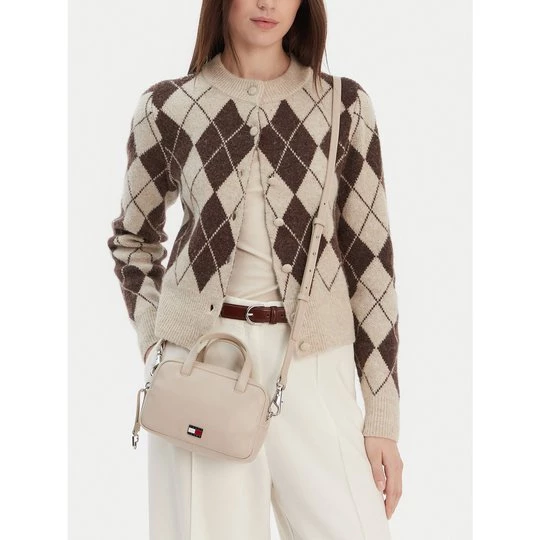 Obrázek produktu Kabelka Tommy Jeans Tjw City Trunk Crossover AW0AW18084 Krémová