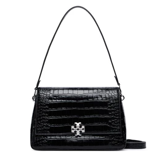 Obrázek produktu Kabelka Tory Burch Charlie Embossed Croc Shoulder Bag 183354 Černá