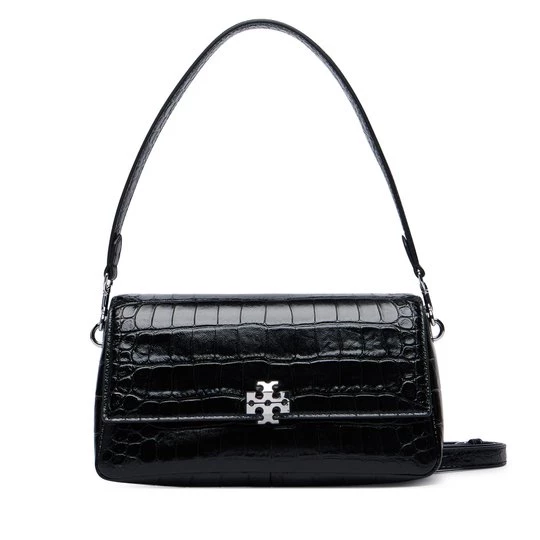 Obrázek produktu Kabelka Tory Burch Charlie Embossed Croc Small Shoulder Bag 183522 Černá