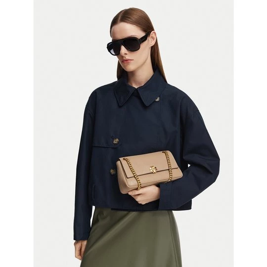 Obrázek produktu Kabelka Tory Burch Charlie Quilted Small Shoulder Bag 185829 Béžová