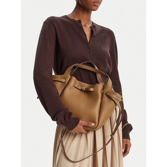 Obrázek produktu Kabelka Tory Burch Romy Satchel 164866 Hnědá