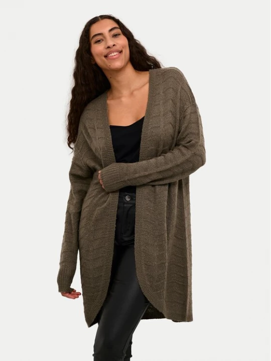 Obrázek produktu Kaffe Kardigan Kaemria 10506359 Khaki Regular Fit