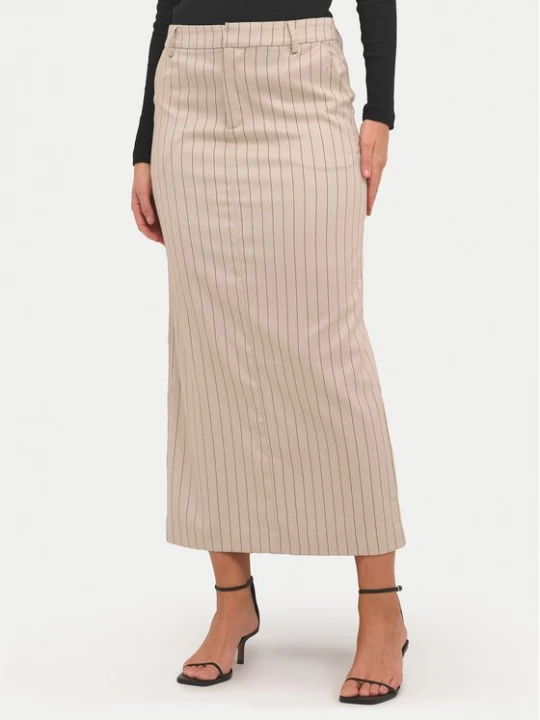 Obrázek produktu Kaffe Midi sukně Agathe 10508753 Béžová Regular Fit