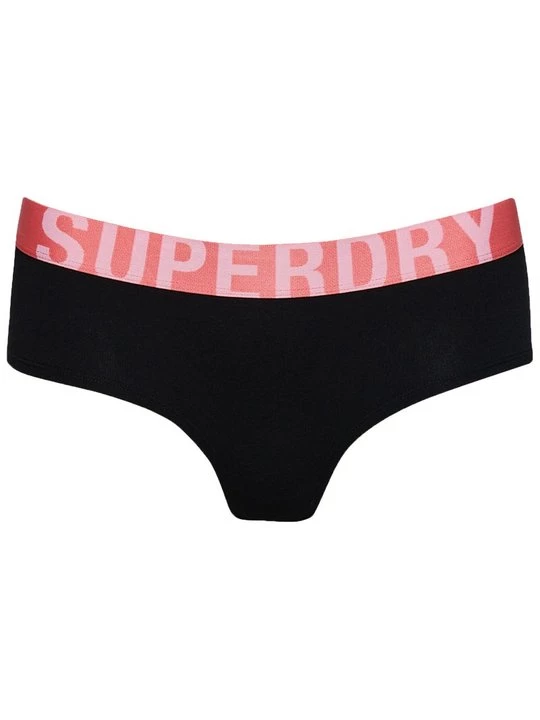 Obrázek produktu Kalhotky Superdry skvrnitě černá