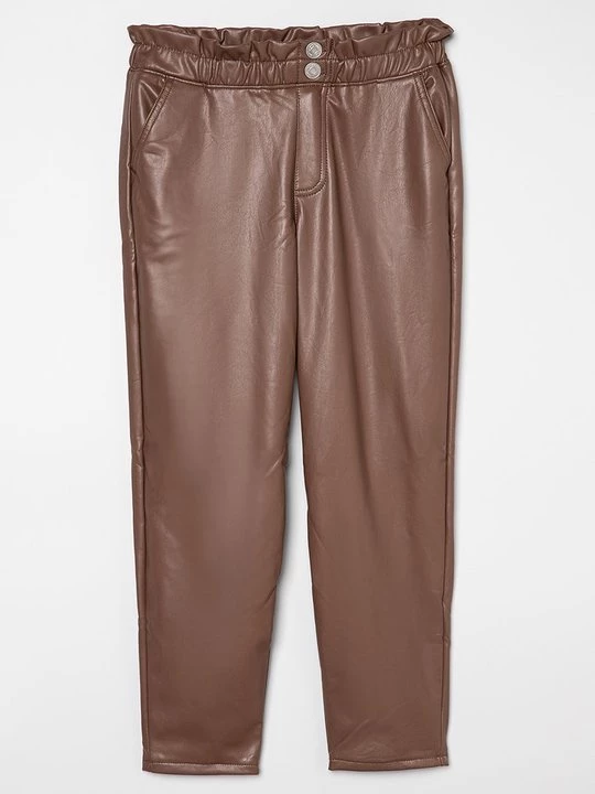 Obrázek produktu Kalhoty Abercrombie & Fitch tmavě hnědá
