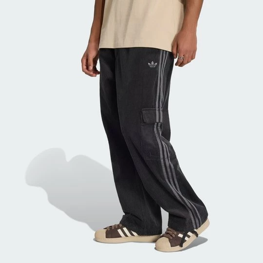 Obrázek produktu KALHOTY ADICOLOR CORD CARGO Adidas černá