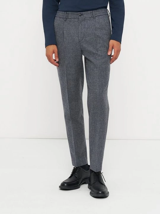 Obrázek produktu Kalhoty Barbour melírovaná tmavě modrá