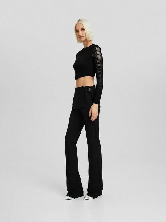 Obrázek produktu Kalhoty Bershka černá