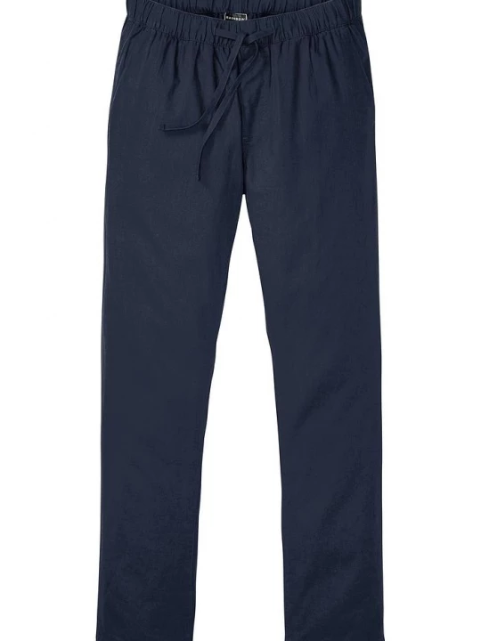 Obrázek produktu Kalhoty bez zapínání, Regular Fit, Straight, ze vzdušné lněné směsi BonPrix