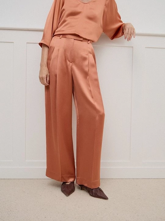 Obrázek produktu Kalhoty By Malene Birger meruňková