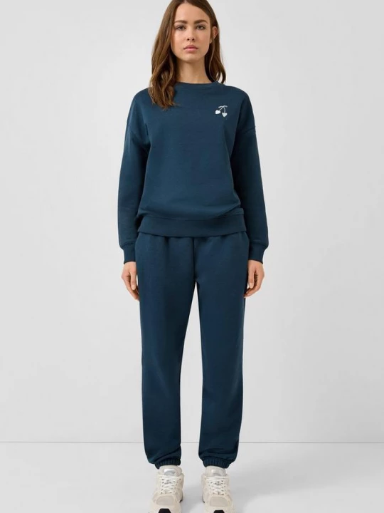 Obrázek produktu Kalhoty Comfort Fit s elastickým pasem QS modrá