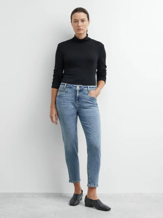 Obrázek produktu JUNE – džíny s nohavicemi Slim Leg comma modrá