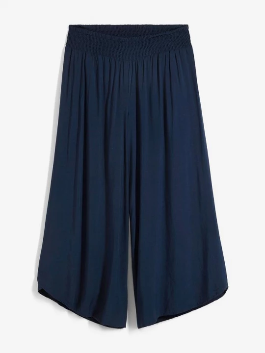 Obrázek produktu Kalhoty Culotte, délka k lýtkům, z měkké viskózy BonPrix