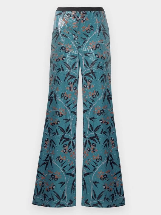 Obrázek produktu Kalhoty Diane Von Furstenberg modrá
